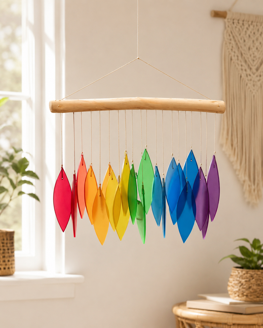 Glass wind chime Gwc-16