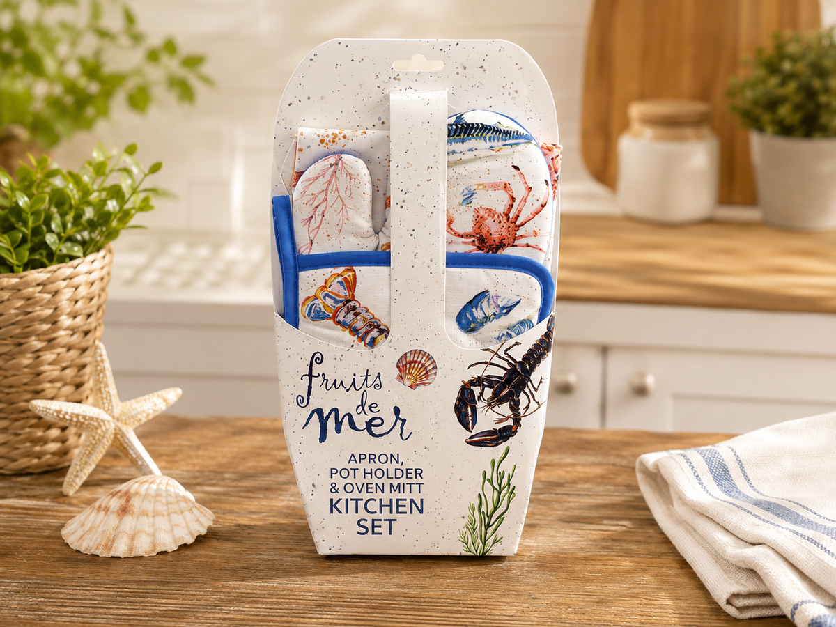 Fruits de mer kitchen set