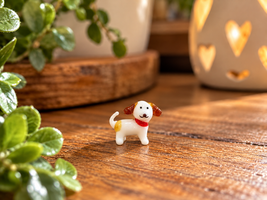 Glass dog