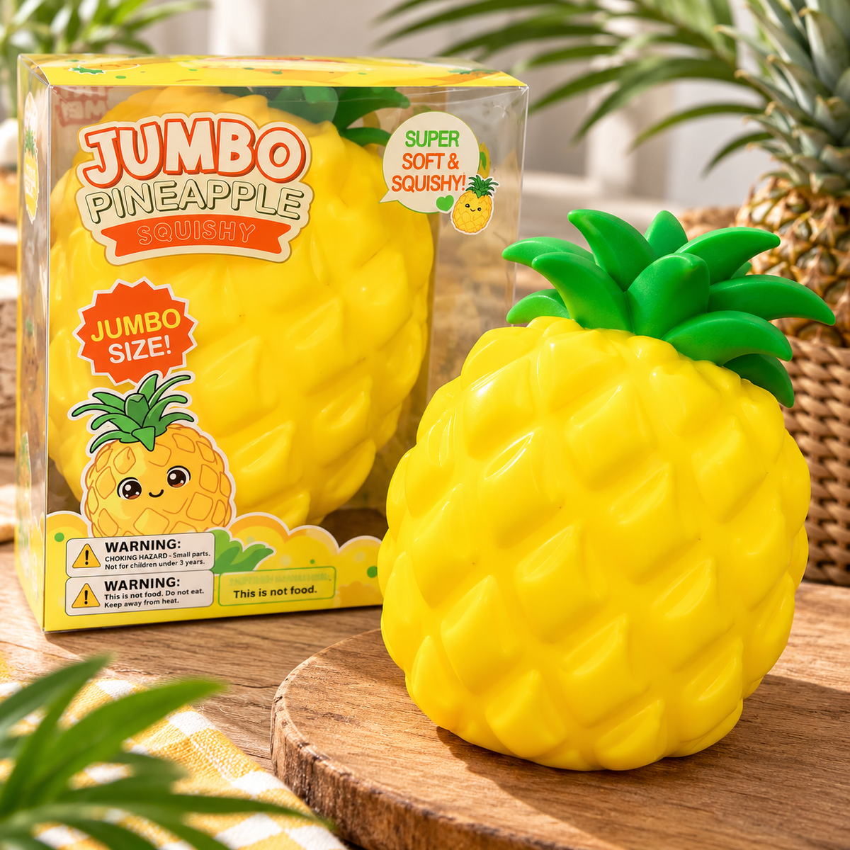 Jumbo pineapple squishy