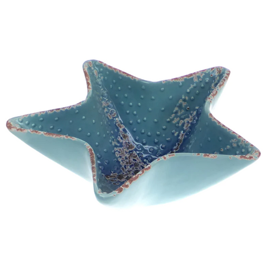 Ceramic star dish small