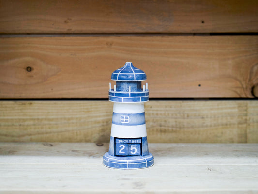 Calendar Lighthouse Blue
